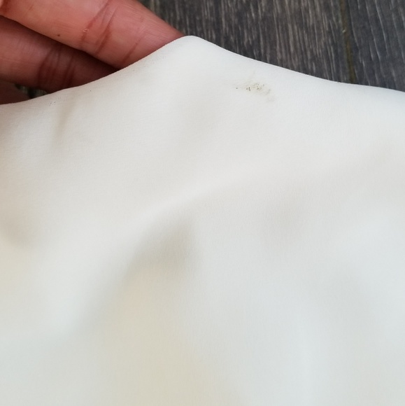 Limited White Linen Button Up Dress - size 10 - Picture 8 of 8